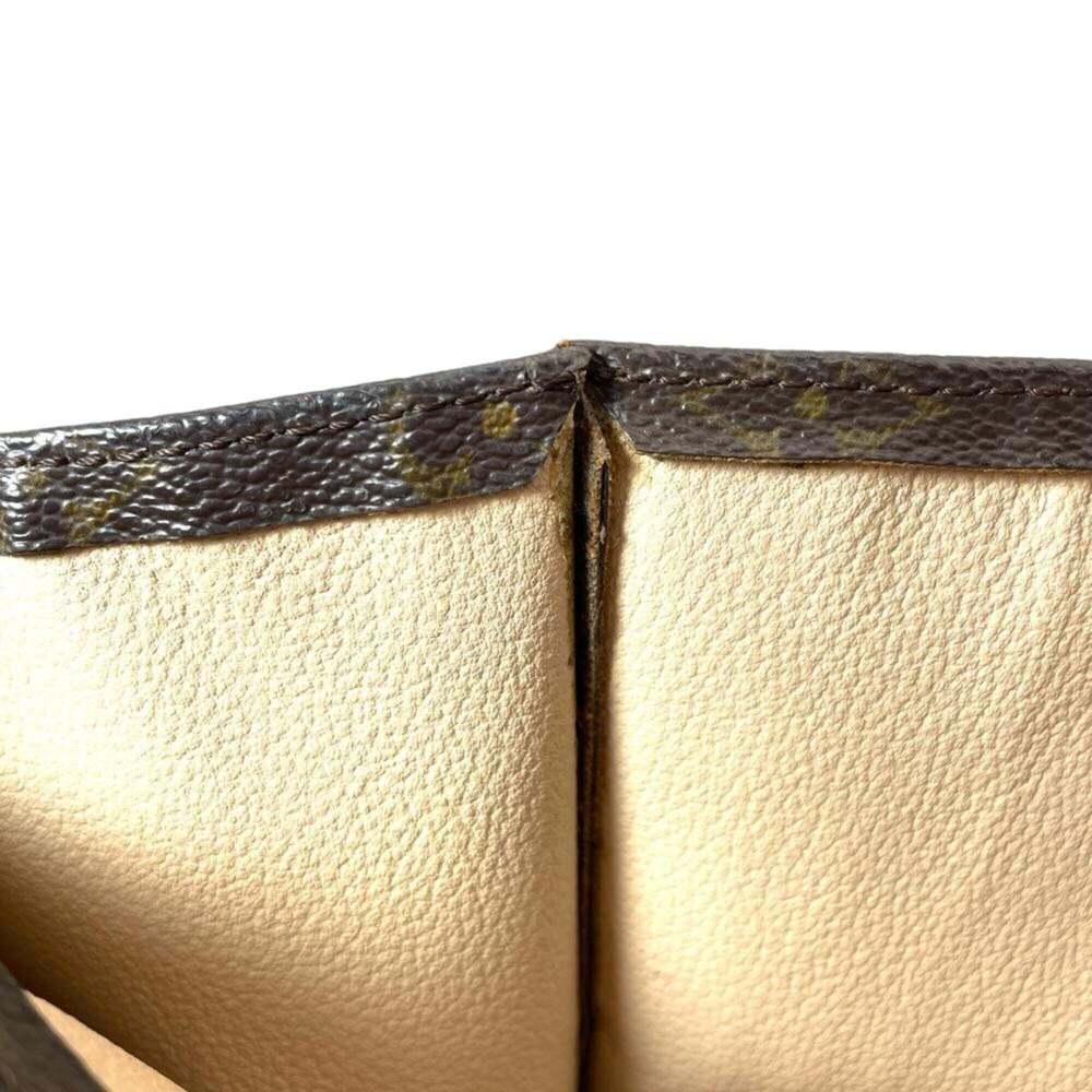 LOUIS VUITTON Brown Monogram Canvas Tote Bag - Picture 7 of 9